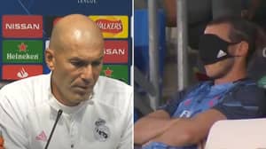 Zinedine Zidane Explains Why Gareth Bale Won't Play Against Manchester City