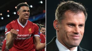 Jamie Carragher Comes Up With Genius Response To Alexander-Arnold Comparison