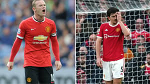 Footage Of Wayne Rooney Berating His Teammates Emerges, Something Harry Maguire Would Never Do