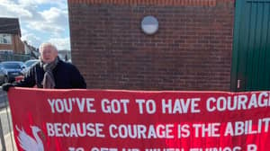 Football Fans Brutally Troll Liverpool For Banner Outside Training Ground After Defeat To Watford 
