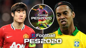 Brazilian Legend Ronaldinho Has A Lower Rating Than Ji-Sung Park In PES 2020
