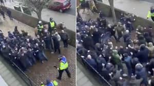 Everton Fan Attacked By Millwall Thug Reveals Horrific Facial Wound