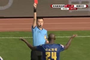 Yaya Toure Sent Off 10 Seconds Into His 'Final Appearance' In China