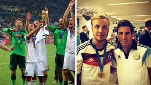 Mario Gotze Ran To Ask Lionel Messi For A Picture After 2014 World Cup Final