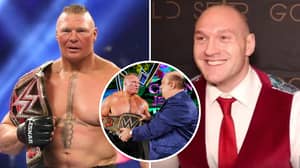 Tyson Fury Vows To 'Destroy' Brock Lesnar At WrestleMania 36 After Deontay Wilder Rematch