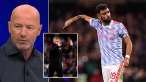 'Embarrassing' - Alan Shearer Ruthlessly Rips Into Bruno Fernandes For Fan Gesture 