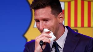 Lionel Messi's Used Tissue From His Farewell Press Conference Goes On Sale For $1 Million