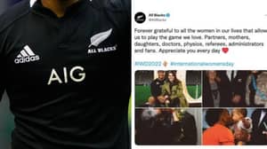 All Blacks Forced To Delete 'Tone Deaf' International Women's Day Tweet