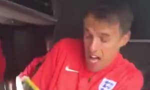 WATCH: England Soccer Aid Team Welcomes New Players With Brilliant Hot Cup of Tea Prank
