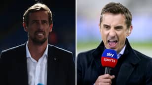 Peter Crouch Reveals The 'Sickening Moment' That Gary Neville 'P****d Him Off More Than Any Other Player'
