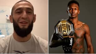 UFC Star Khamzat Chimaev Fires Back At Israel Adesanya For "Rat Lip" Comment