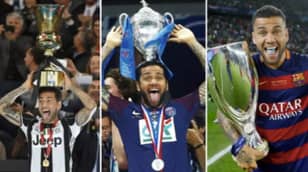 Dani Alves Turns 37 Today And He Still Has More Trophies Than Years On This Planet 