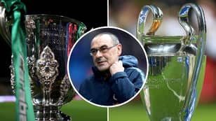 EFL Cup Final Is Harder To Reach Than The Champions League Final, Maurizio Sarri Claims