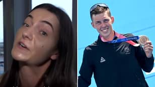 Ex-Girlfriend Sends A Very Awkward Message To Olympic Medal Winner In TV Interview