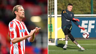 Peter Crouch Responds To Ederson Claiming That He Could Play In Midfield