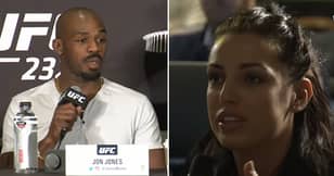 Jon Jones Disrespectfully Responds To Reporter After Asking Him About Steroids