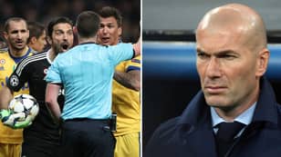 Zinedine Zidane Bemoans 'Embarrassing' Reaction To Gianluigi Buffon Red Card