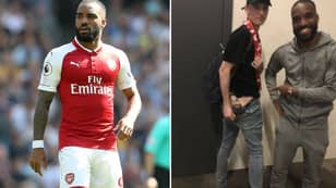 Lacazette Reveals 'Crazy Fan' With Tattoo of Frenchman's Face On His Arse