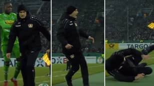 Watch: The Incredible Moment A Manager Produces The Worst Dive Of The Year