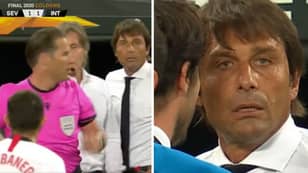 Antonio Conte Tells Ever Banega That He’ll ‘See Him After The Game’ After Mocking His Hair