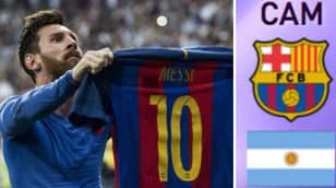 El Clasico Hero Lionel Messi Lands Ridicolous FIFA Card