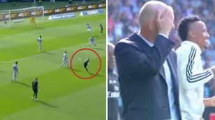 Toni Kroos Scores Goal Of The Season Contender And Zinedine Zidane's Reaction Is Priceless 