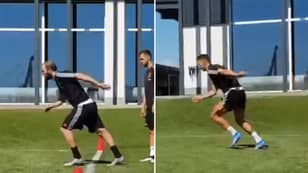 Sprint Test Between Cristiano Ronaldo And Gonzalo Higuain Is The Best Thing You'll See Today