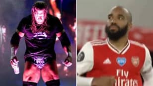 Arsenal Players Came Out To Triple H's Music For The Second Half