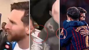 Lionel Messi Gave His World Cup Lucky Charm To Philippe Coutinho