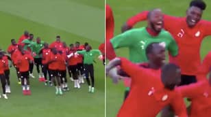 Senegal's Warm-Up Routine At The World Cup Includes Dancing And Singing 