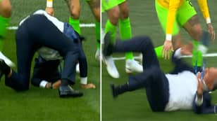 Watch: Brazil Manager Falls Over In Hilarious Last Minute Goal Celebrations