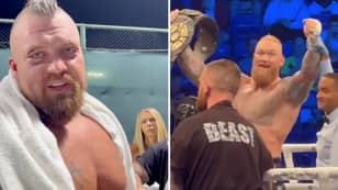 Eddie Hall Agreed To Get The Mountain's Name Name Tattooed On Him If He Lost 