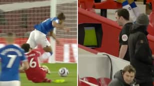 There Is A Huge Debate On Social Media Right Now About Everton's Controversial Penalty Decision 