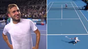 Dan Evans Hits Most Ridiculous Winner Ever In Australian Open Qualifier 