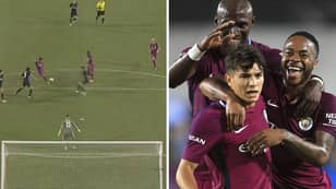 WATCH: 17-Year Old Manchester City Youngster Brahim Diaz Scores A Worldie Against Real Madrid