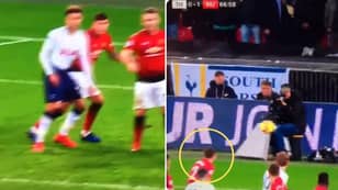 Victor Lindelof's Reaction To Christian Eriksen Hitting Free-Kick Wide Is Pure Gold
