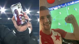 West Ham’s Tomas Soucek Joins In Slavia Prague Celebrations By FaceTime