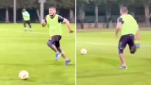 UFC Lightweight Champion Khabib Nurmagomedov Shows Off 99 Pace While Playing Football With Clarence Seedorf