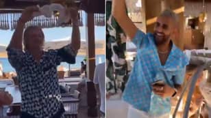 'Agent Mahrez' - Erling Haaland Spotted Partying With Riyad Mahrez In Mykonos