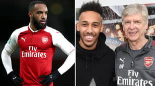 Wenger Asked If He's Spoken To Lacazette About Aubameyang, Response Is Brutally Honest