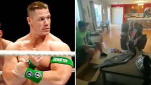 WWE Legend John Cena Surprises 7-Year-Old Fan Battling Life-Threatening Illness With Home Visit