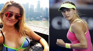 One Lucky Fan Has Won A Date With Eugenie Bouchard After Winning Super Bowl Bet