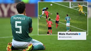 Mats Hummels Posts One Word Tweet After Germany's World Cup Exit 