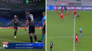 17-Year-Old Rayan Cherki Announces Himself To The World By Turning Alphonso Davies With Ease