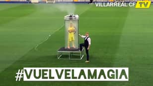 Santi Cazorla's Official Unveiling At Villarreal Is Our New Favourite Thing