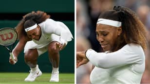 Serena Williams Breaks Down In Tears After Retiring From Wimbledon Injured