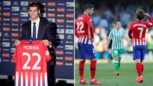 Alvaro Morata Makes His Atletico Madrid Debut, They Lose Their First Match In 19 Games