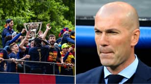 Zidane Explains Why Real Madrid Won't Give Barcelona A Guard Of Honour