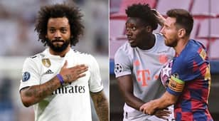 Marcelo Has Reacted To Alphonso Davies' Superb Performance Against Barcelona