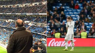 There Were 30,000 Empty Seats At The Bernabeu Last NIght As Real Madrid Lose Again